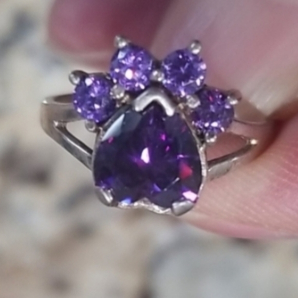 925 Jewelry - 925 Sterling Animal Paw Ring